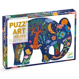 [SA7611] PUZZ'ART: ELEPHANT, 150PCS