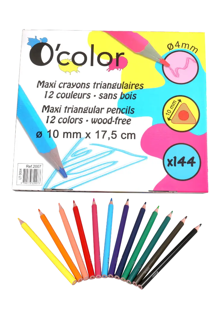 2007 - Schoolpack de 144 maxi crayon 2.webp