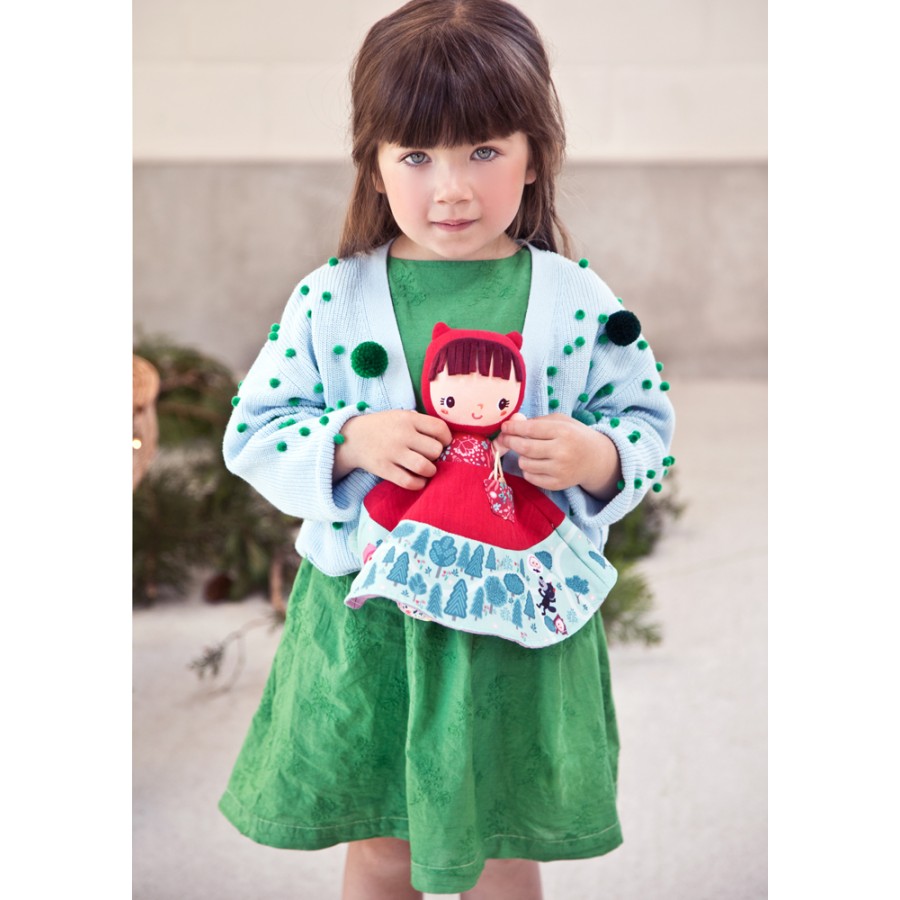MARIONNETTE REVERSIBLE CHAPERON ROUGE* NOUVEAU