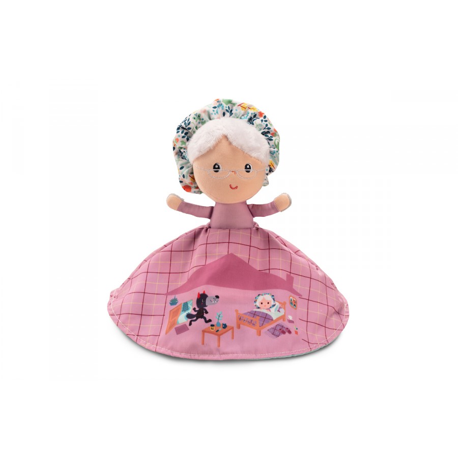 MARIONNETTE REVERSIBLE CHAPERON ROUGE* NOUVEAU