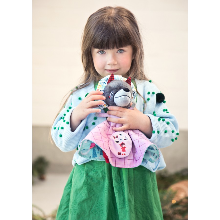MARIONNETTE REVERSIBLE CHAPERON ROUGE* NOUVEAU