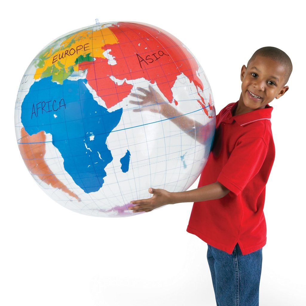 GLOBE TERRESTRE GONFLABLE