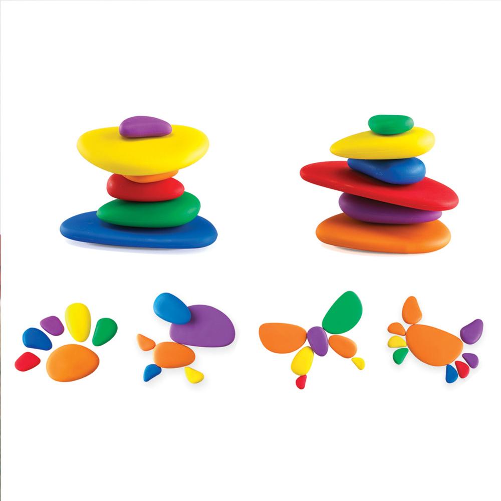 GALETS ARC-EN-CIEL, SET N°2