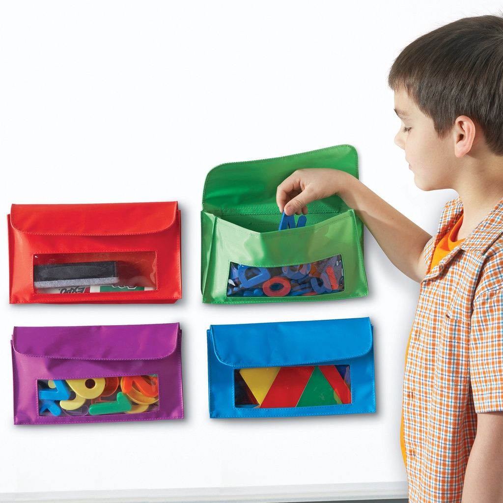 POCHETTE RANG.MAGNETIQUE, LOT DE 4