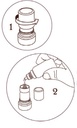RECHARGES TAMPONS AUTOMATIQUES, SET DE 3*NOUVEAU