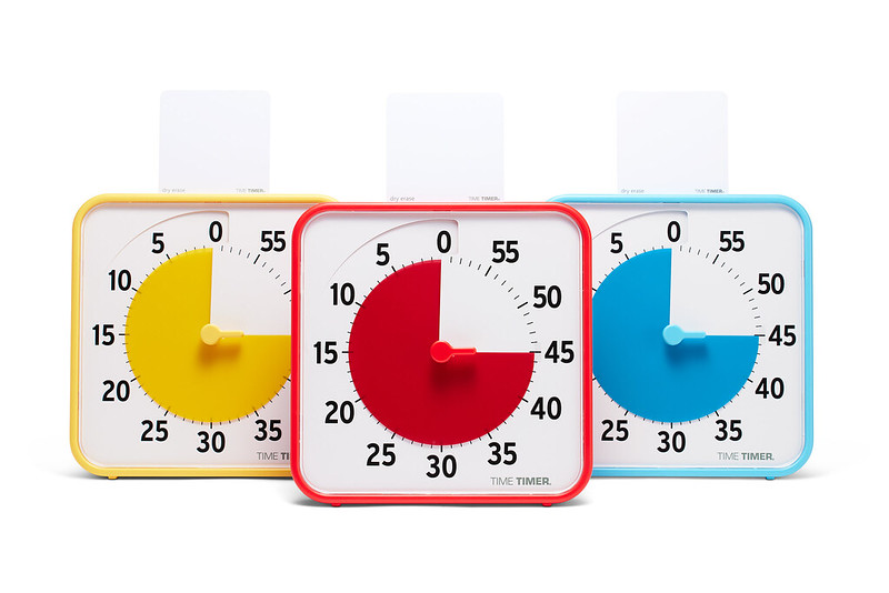 TIME TIMER MEDIUM, SET DE 3* NOUVEAU