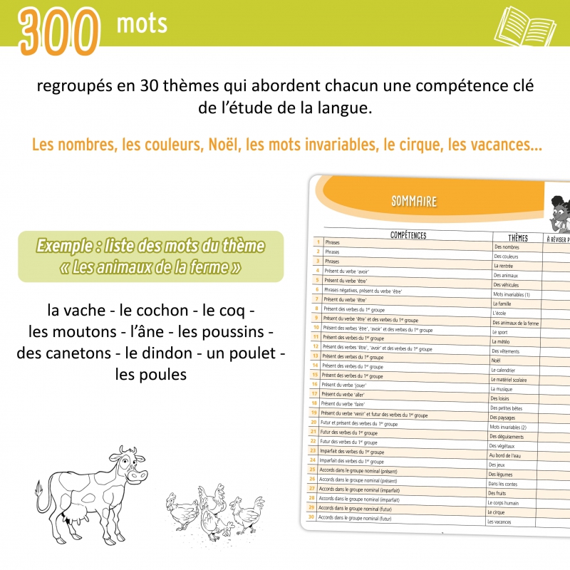JE REUSSIS MES DICTEES, 1-2e prim.