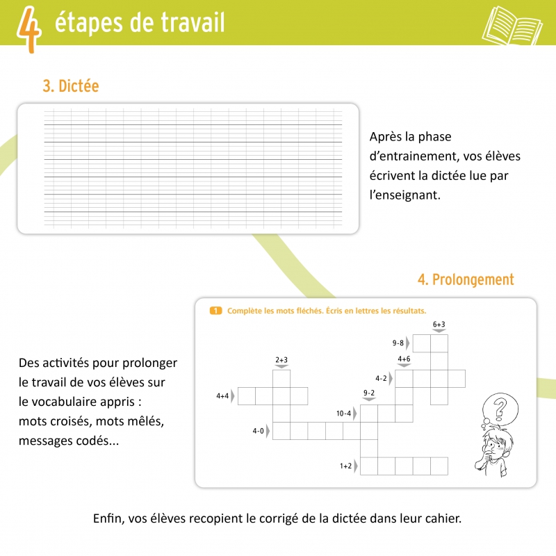 JE REUSSIS MES DICTEES, 1-2e prim.