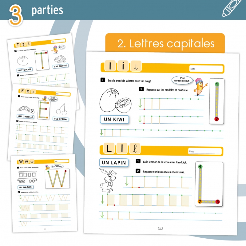 MON CAHIER DE GRAPHISME EN MATERNELLE