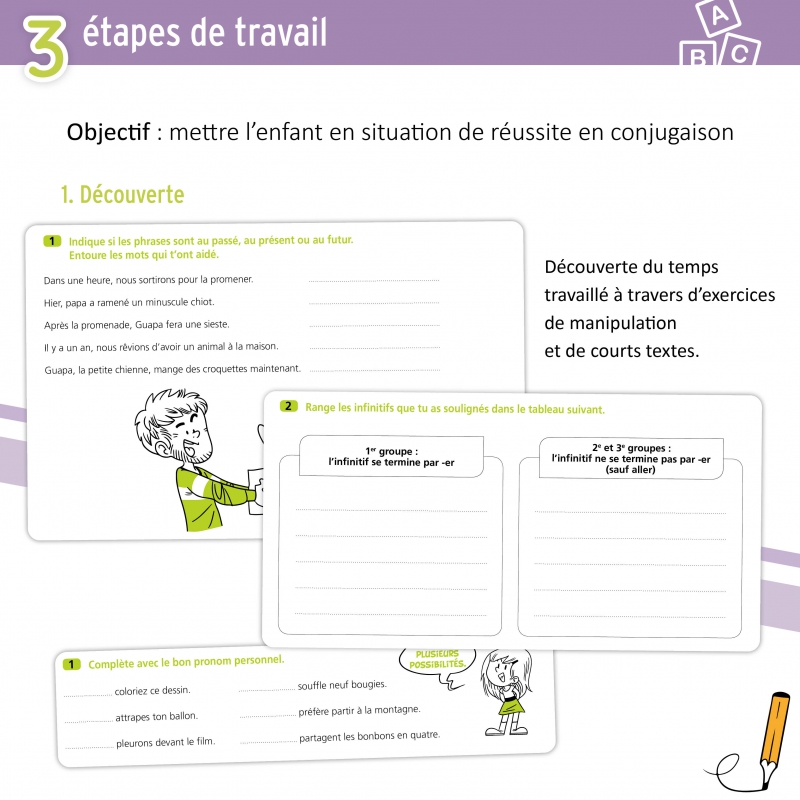 JE REUSSIS EN CONJUGAISON, 3-4EMES PRIMAIRES