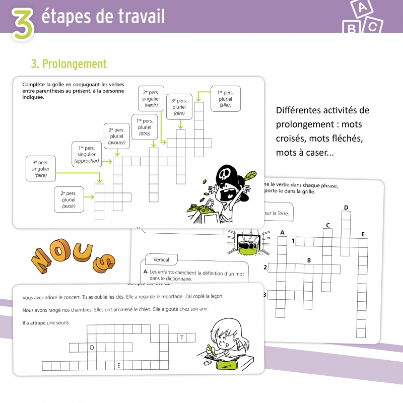 JE REUSSIS EN CONJUGAISON, 3-4EMES PRIMAIRES