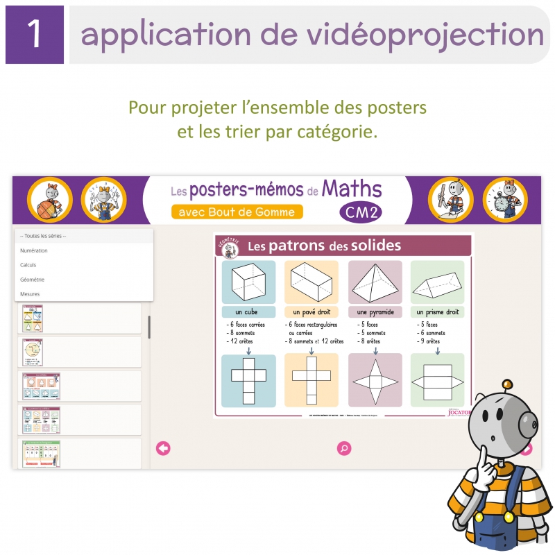 LES POSTERS-MEMOS DE MATHS 5 ET 6EMES PRIMAIRES
