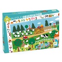PUZZLE DECOUVERTES, LES ANIMAUX DE LA FERME-35 PIECES