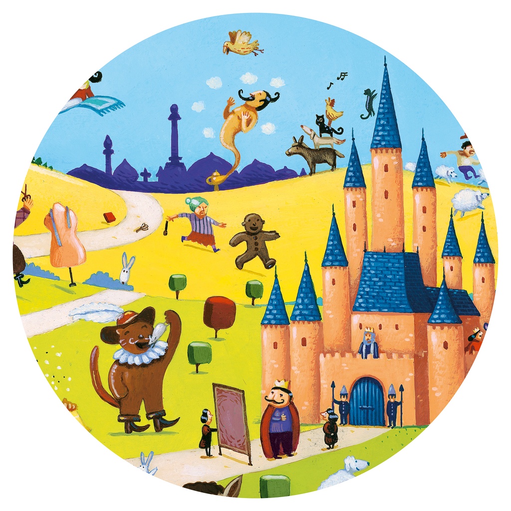 PUZZLE DECOUVERTES, LES CONTES-54 PIECES