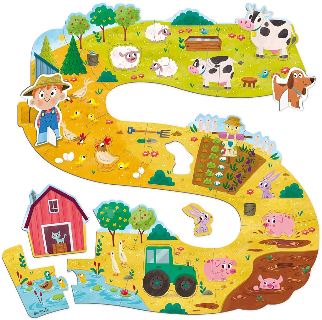 PUZZLE XXL, LA FERME