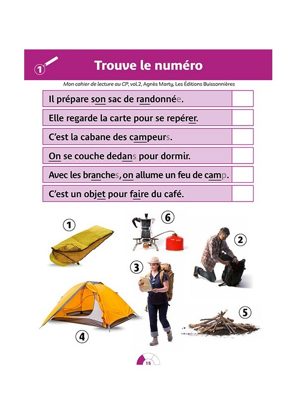 MON CAHIER DE LECTURE, VOLUME 2