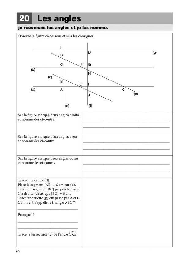 LES TRACES EN GEOMETRIE