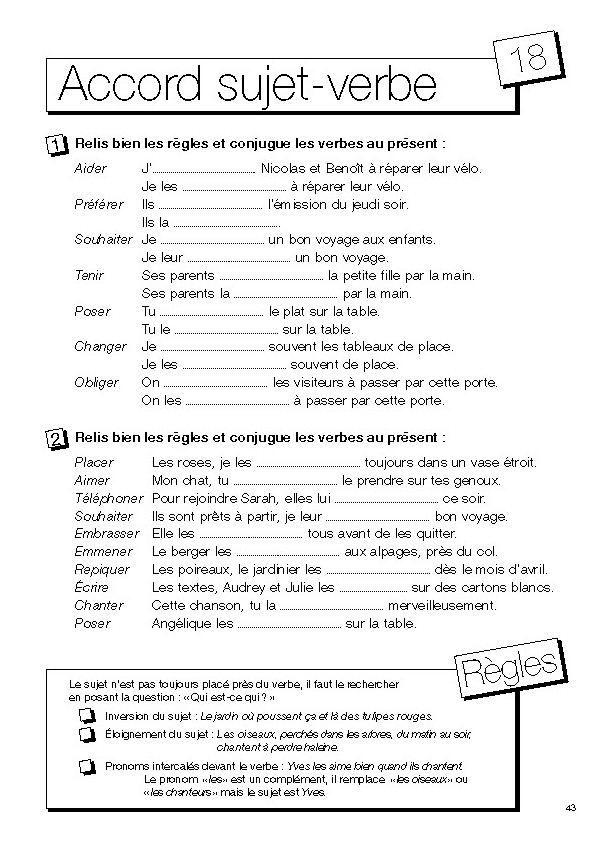 L'ORTHOGRAPHE, LE FICHIER
