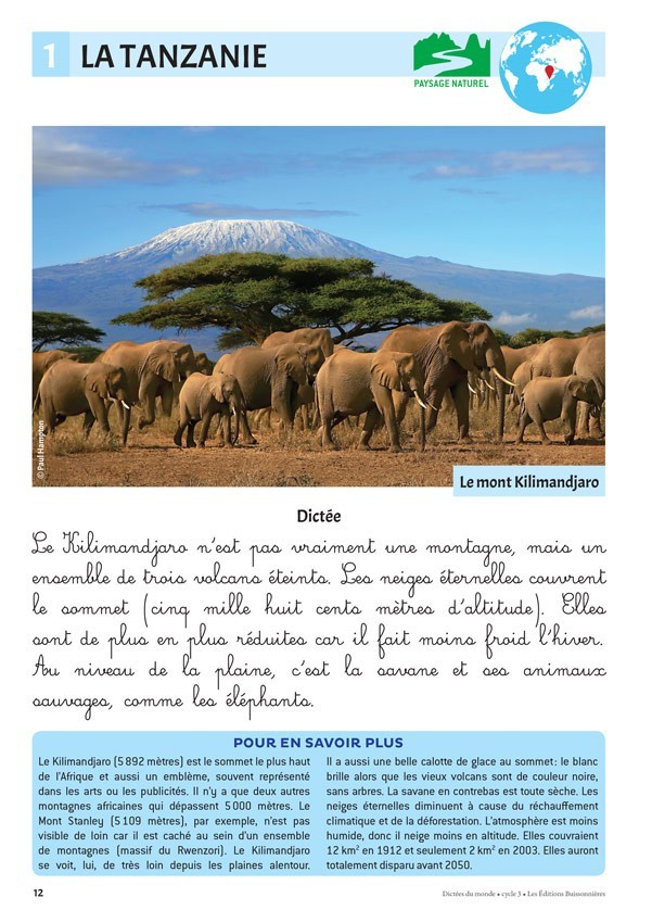 DICTEES DU MONDE, 5-6EMES PRIM.