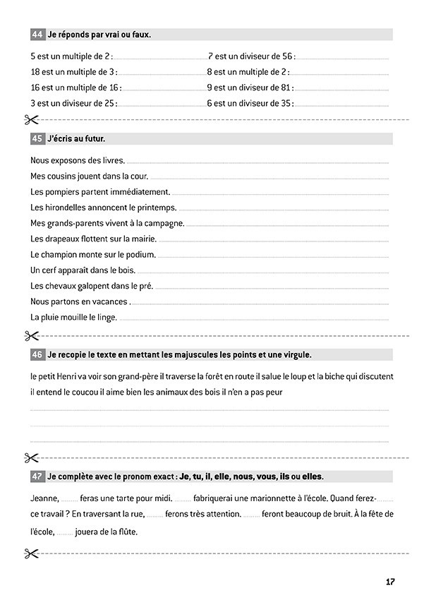 REACTIVATION,  4 ET 5EMES PRIMAIRES