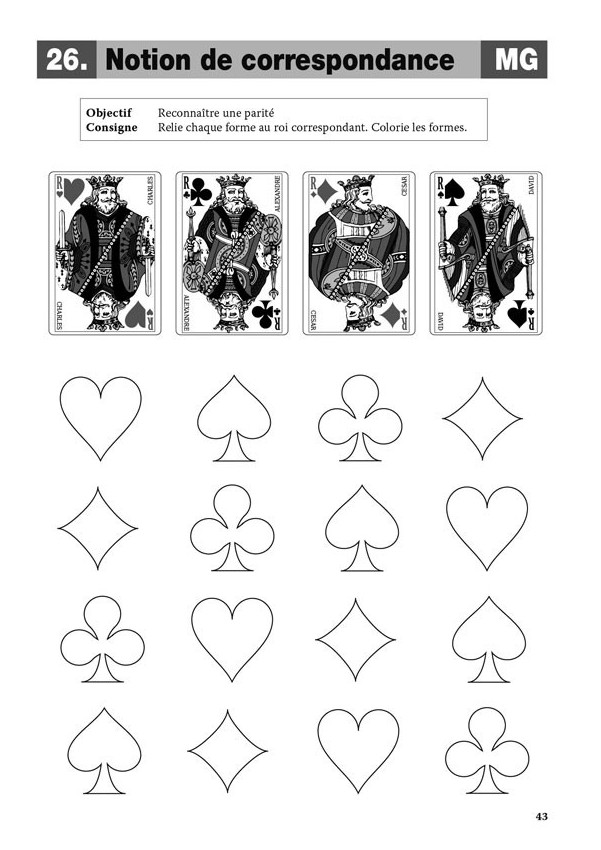 J'APPRENDS A JOUER AVEC LES CARTES