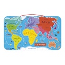 PUZZLE MAGNETIQUE MONDE, 92 PCS* NOUVEAU