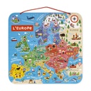 PUZZLE MAGNETIQUE CARTE D'EUROPE, 40 PCS* NOUVEAU
