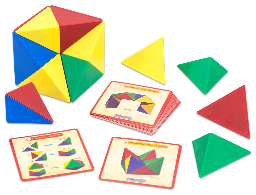 CUBE MAGNETIQUE 3D