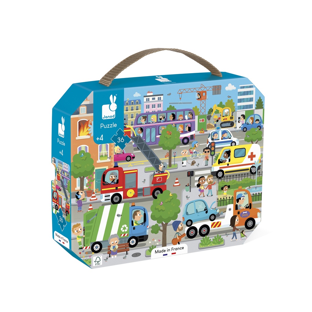 PUZZLE CITY, 36 PCS* NOUVEAU