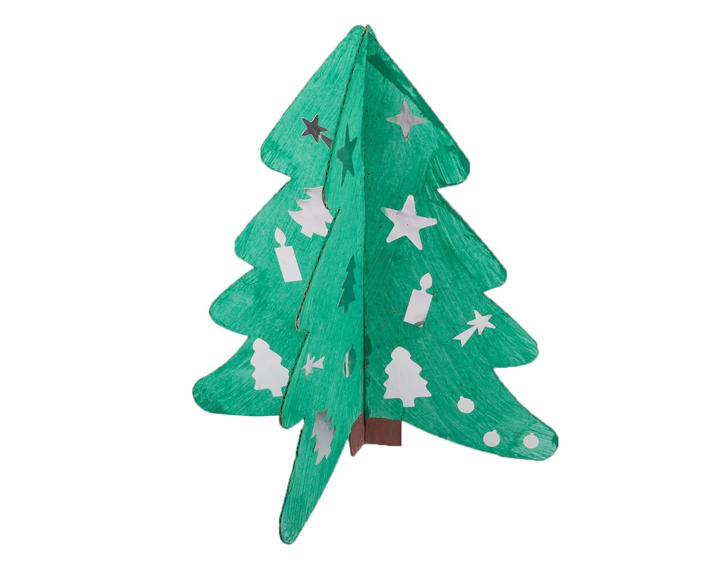 SAPIN A DECORER, LOT DE 5