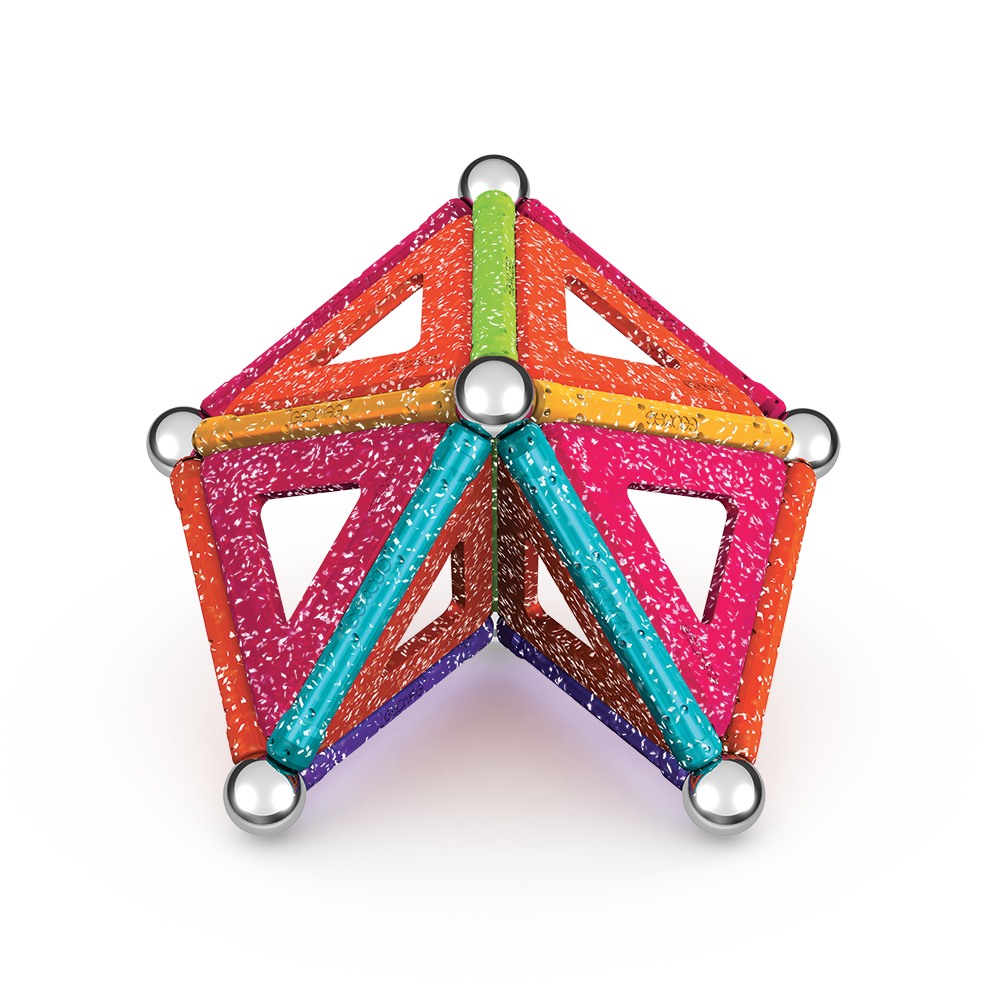 GEOMAG GLITTER, 35 PCS * NOUVEAU