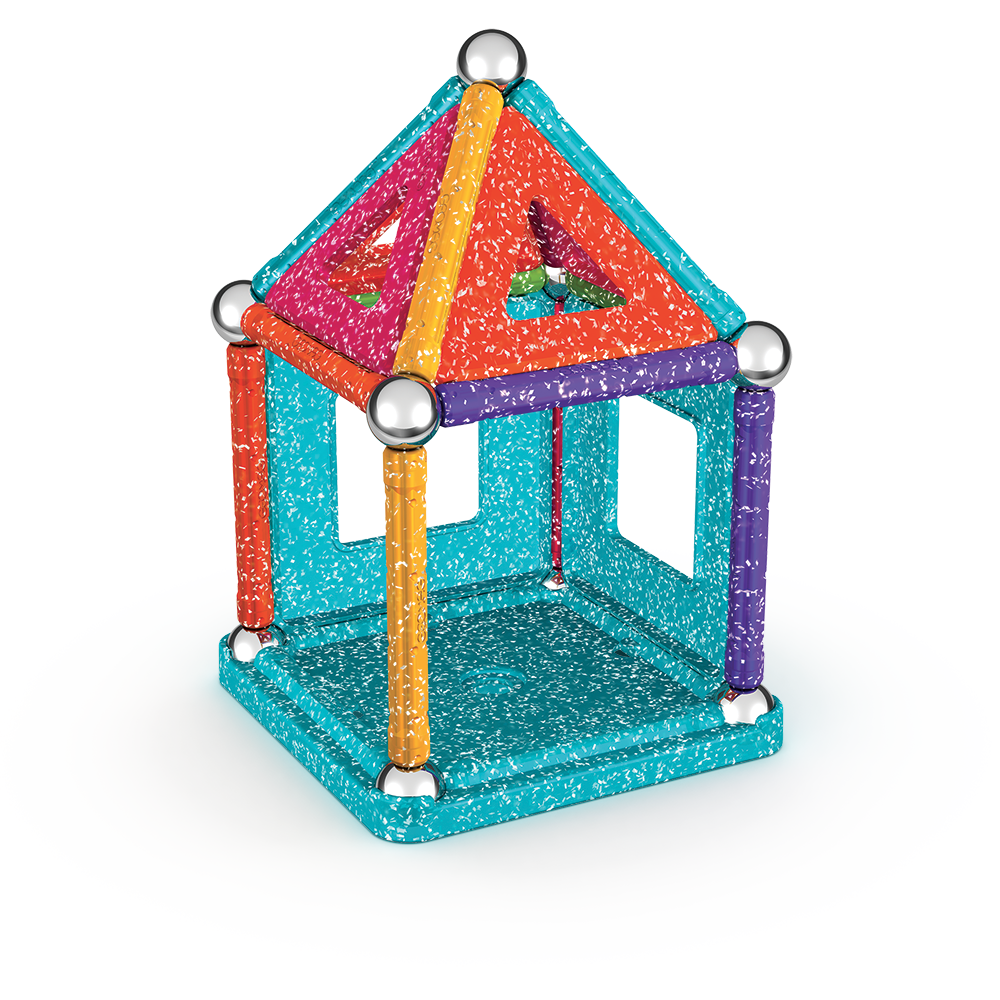 GEOMAG GLITTER, 35 PCS * NOUVEAU