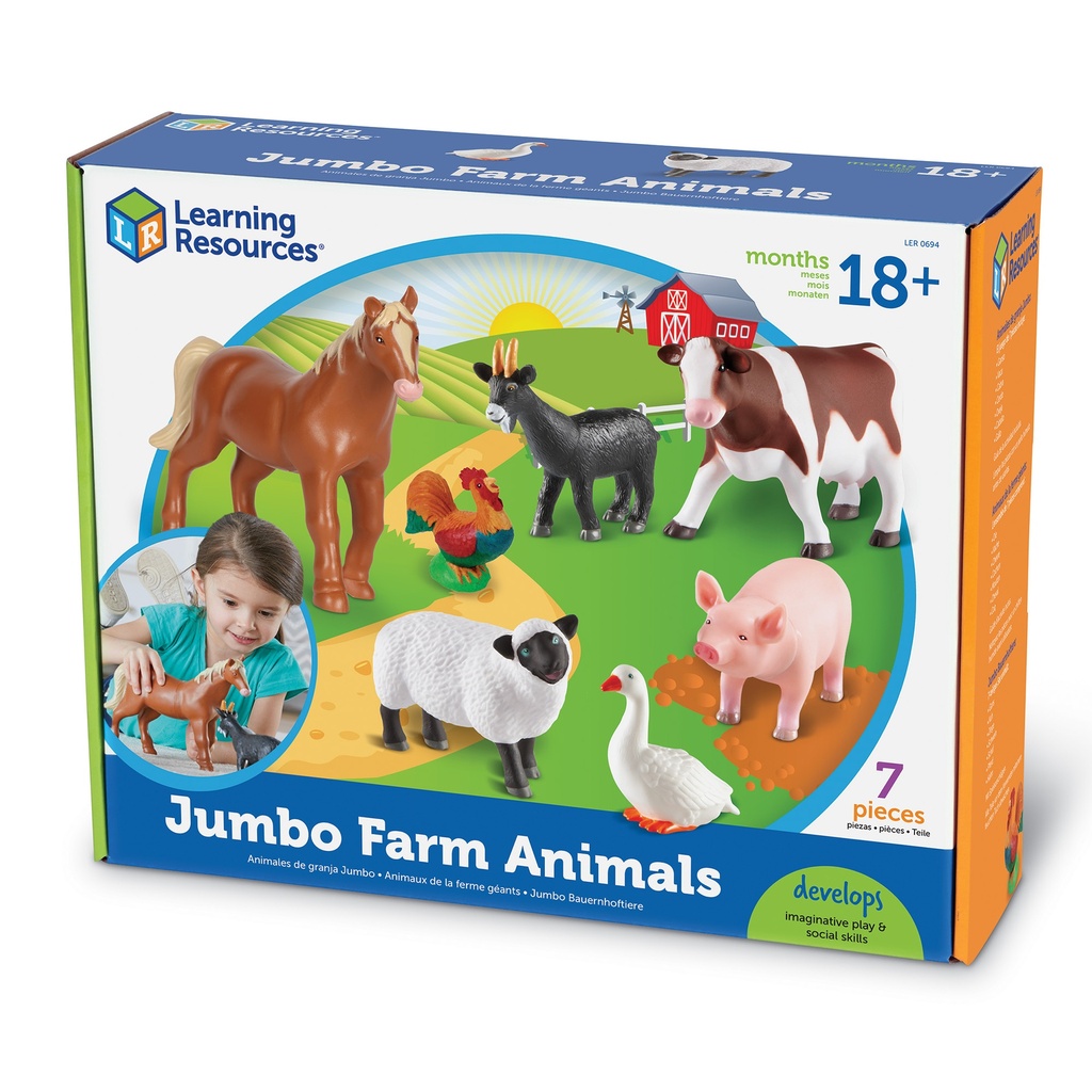 LES GRANDS ANIMAUX DE LA FERME