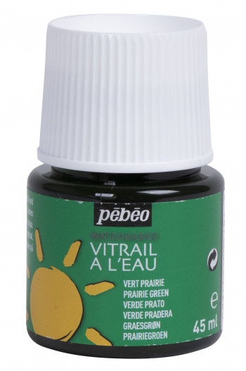 PEINTURE VITRAIL A L'EAU, 10 COULEURS