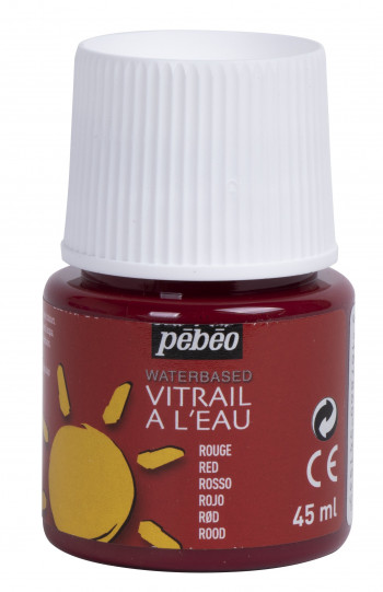 PEINTURE VITRAIL A L'EAU, 10 COULEURS