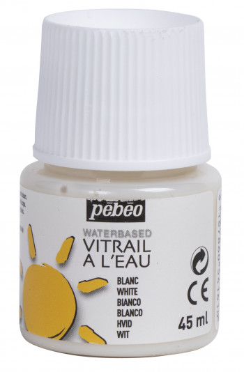 PEINTURE VITRAIL A L'EAU, 10 COULEURS