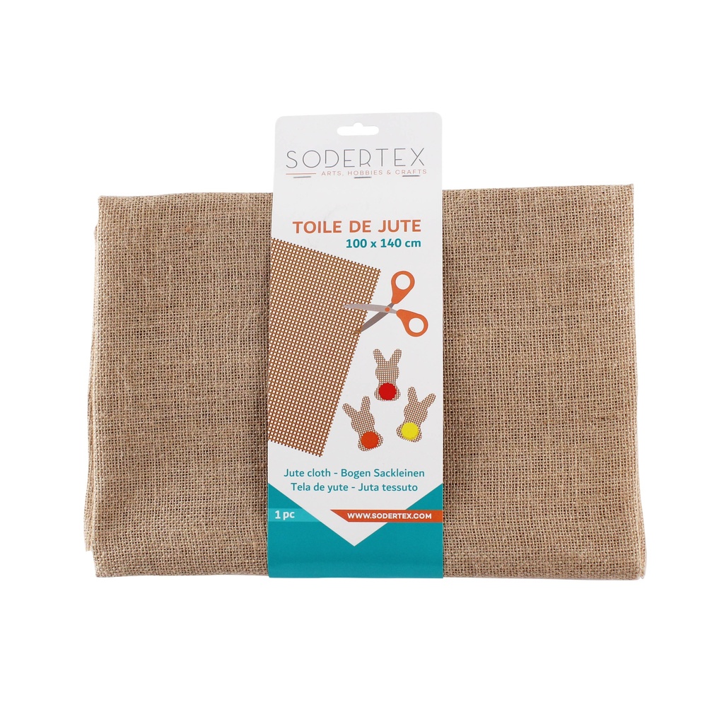 TOILE DE JUTE EXTRA 1M X 1,30M