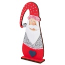 LUTIN DE NOËL EN BOIS, 15 CM*NOUVEAU