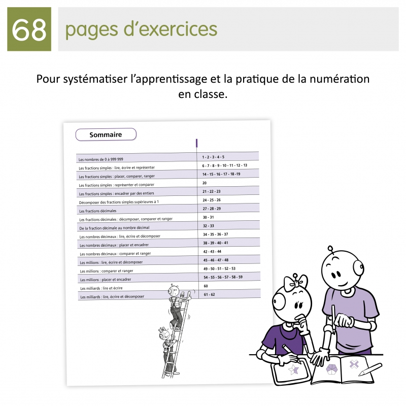 JE REUSSIS EN NUMERATION ET PROBLEMES AU CP