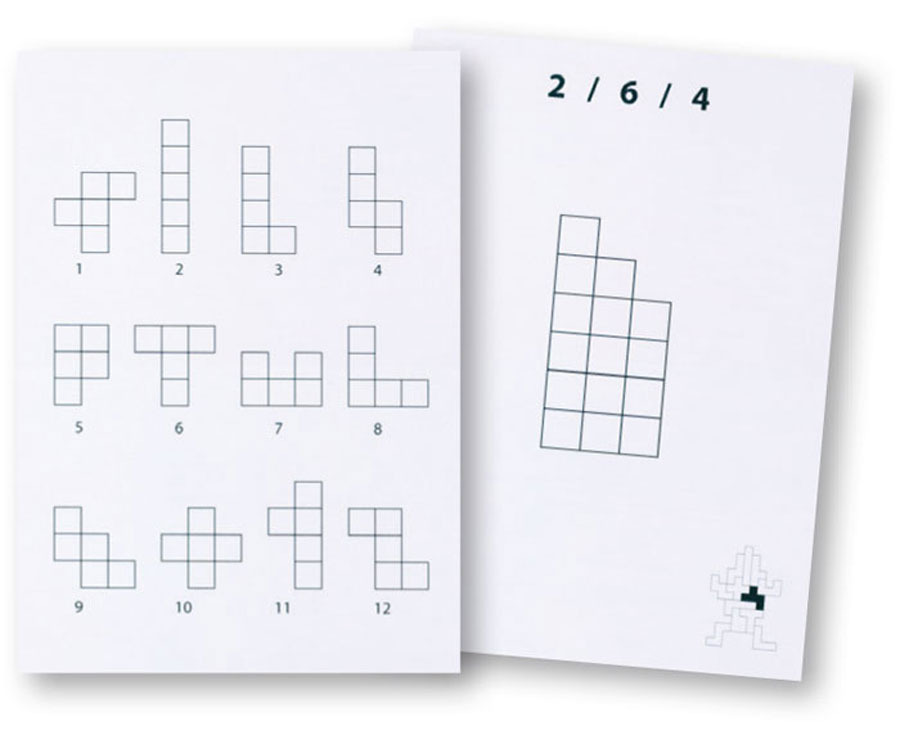 PENTOMINOS, 15 CARTES - 30 EXERCICES