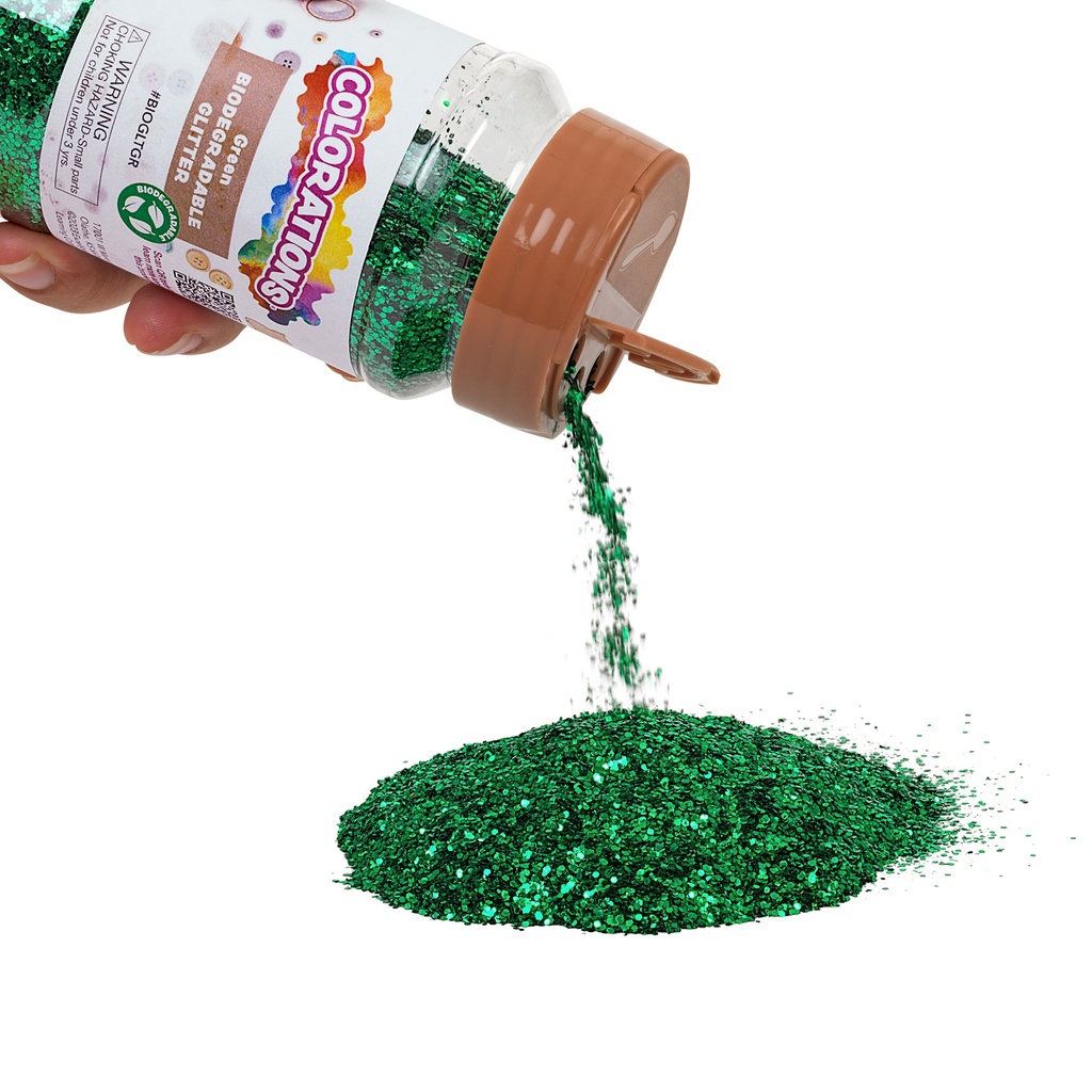 PAILLETTES BIODEGRADABLE ARGENT, POT DE 113GR* NOUVEAU