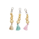 PERLES BOIS NATUREL, 8 A 25MM, sac de 575