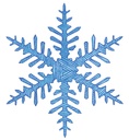 POCHOIRS FLOCONS DE NEIGE