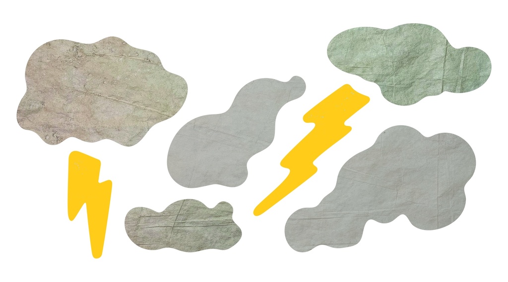 POCHOIRS METEO * NOUVEAU