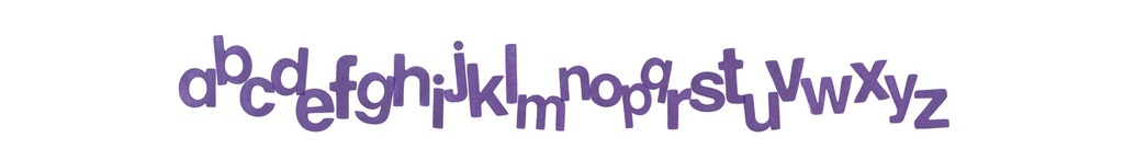 TAMPON MOUSSE POIGNEE ALPHABET MINU