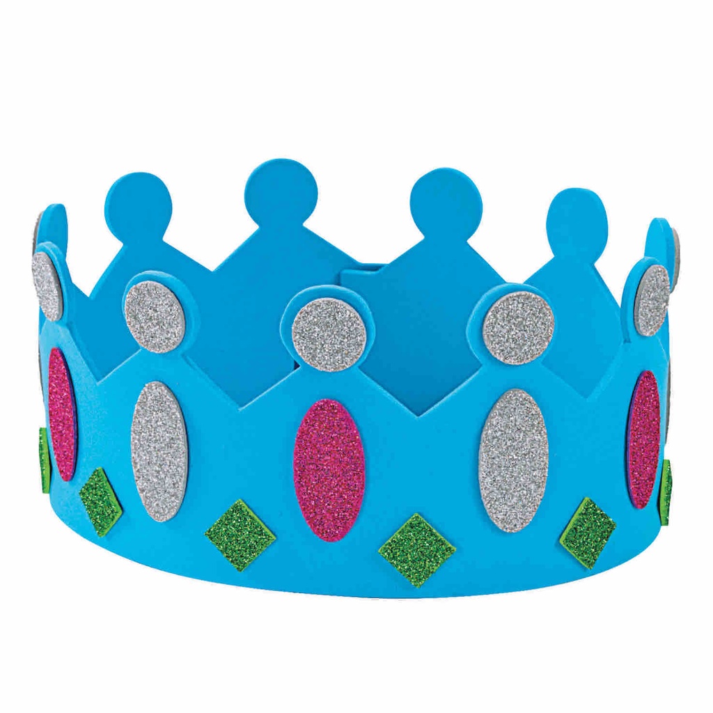 COURONNES EN MOUSSE, LOT DE 16