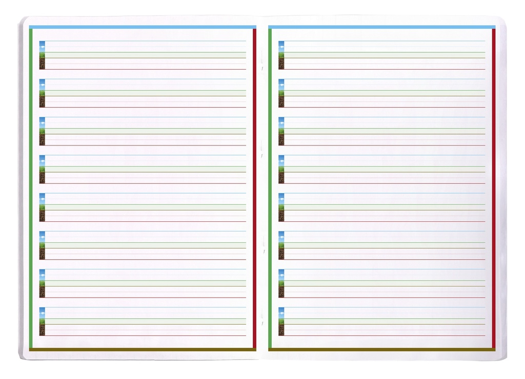 CAHIER CLAIREFONTAINE COUPE DYS, LA PIECE* NOUVEAU
