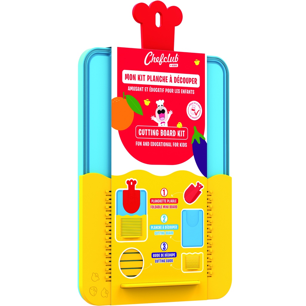 PLANCHE A DECOUPER CHEF CLUB KIDS* NOUVEAU
