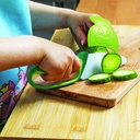 COUTEAU VERT CHEF CLUB KIDS* NOUVEAU