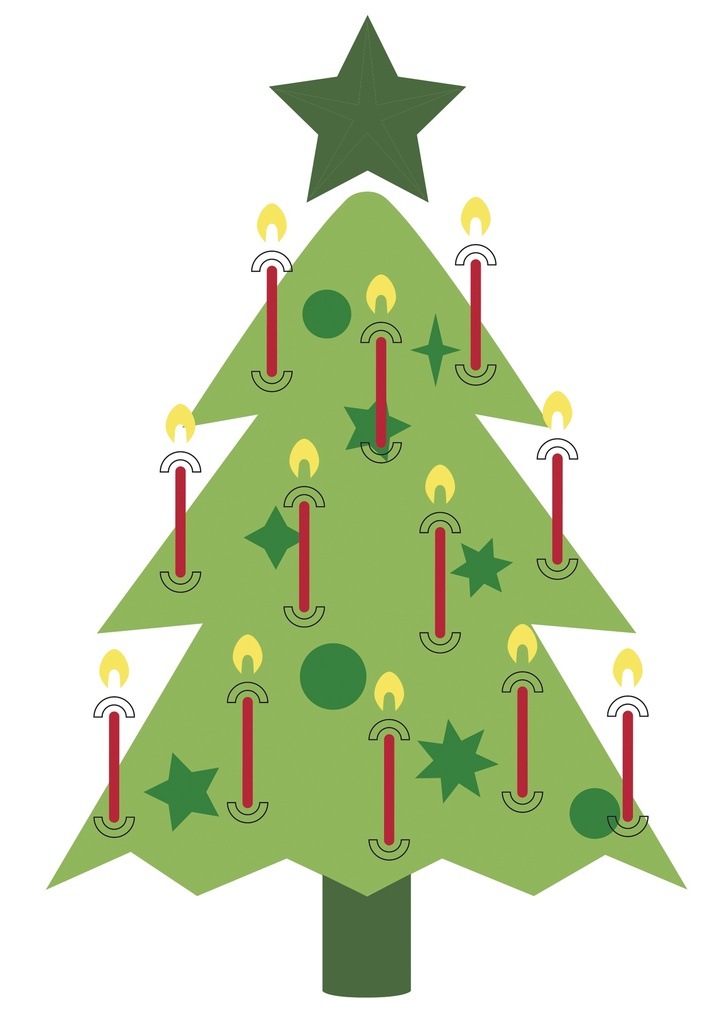 PAPIER DE TRESSAGE ET TISSAGE "NOEL", PAQUET DE 12* NOUVEAU